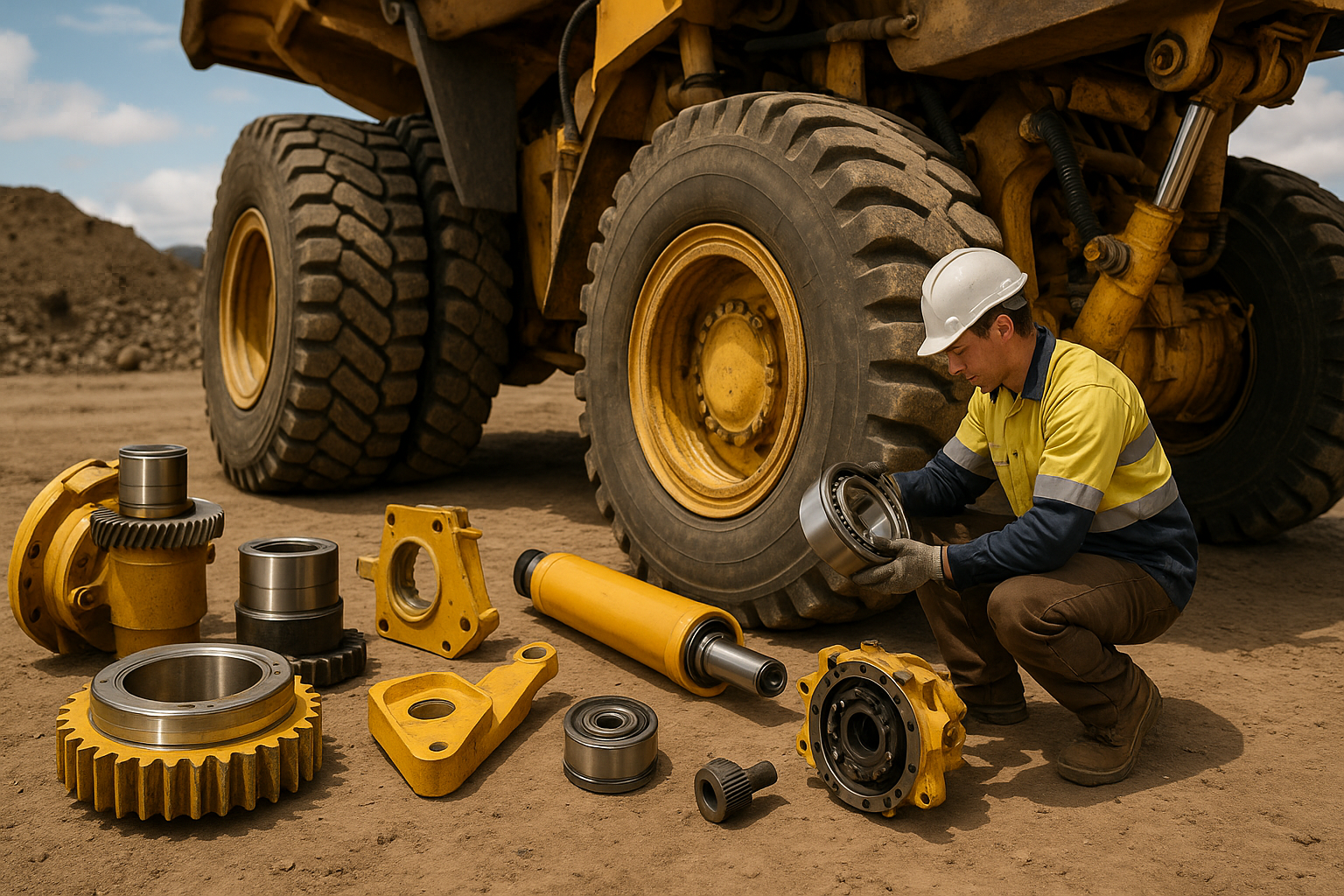 عوامل کلیدی در انتخاب لوازم یدکی ماشین آلات معدنی