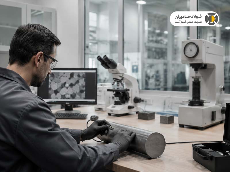 ارزیابی مقطع فولادی با قطر ۱۲۵۰ میلی‌متری بدون جابه‌جایی