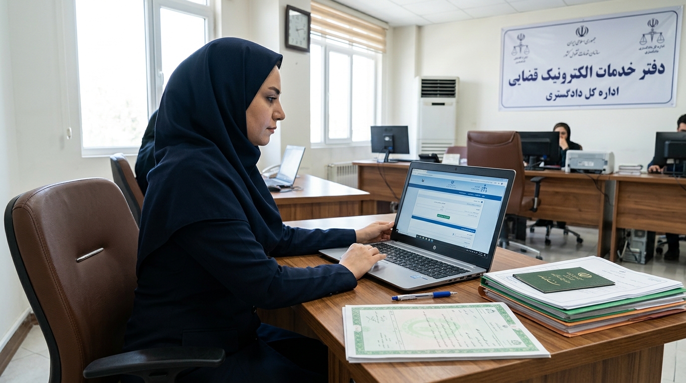 مراحل ارسال اظهارنامه قضایی در سامانه ثنا